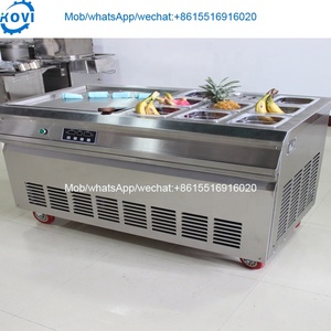 Rollo de <span class=keywords><strong>helados</strong></span> fritos de Pakistán, precio de la máquina de rollos - Product Image 5