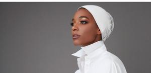 Nuovissimo Stile Islamico <span class=keywords><strong>Musulmano</strong></span>, Sottohijab con Pannello in Rete Arricciata, Elastico Classico in Jersey, con Laccio Posteriore - Product Image 3