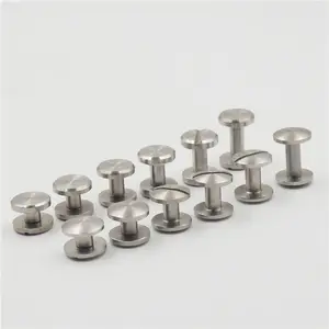 M3 Stainless Steel Chicago Screw For Leather