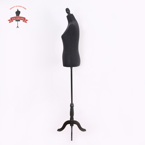 Maniquí ajustable para mujer, funda <span class=keywords><strong>de</strong></span> tela, venta al por mayor, China - Product Image 2