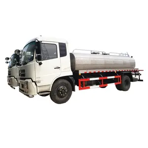 Içme suyu için 3000 galon su tankeri kamyonu/alüminyum alaşımlı tanker kamyon 12000 litre