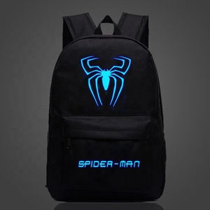 MT bolsa luminoso <span class=keywords><strong>hombre</strong></span> <span class=keywords><strong>araña</strong></span> niño regalo escuela mochila spiderman mochila - Product Image 2
