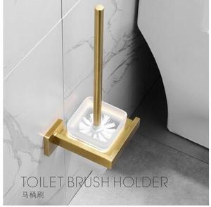 Wall Mount Five-piece Stainless Steel Gold <strong>Bathroom</strong> <strong>Accessory</strong> <strong>Set</strong> with Soap Dishes and Towel Bar for Home <strong>Bathroom</strong> - Product Image 5