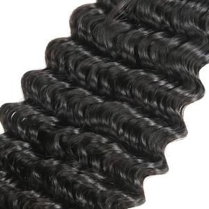 Sin procesar del pelo humano <span class=keywords><strong>de</strong></span> la onda profunda extensiones <span class=keywords><strong>de</strong></span> cabello <span class=keywords><strong>de</strong></span> lujo... 12A <span class=keywords><strong>de</strong></span> la mejor calidad <span class=keywords><strong>de</strong></span> cabello <span class=keywords><strong>virgen</strong></span> - Product Image 4