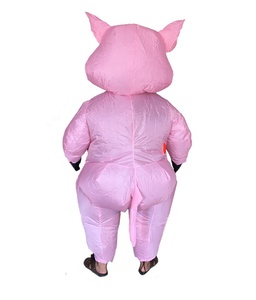 <span class=keywords><strong>Disfraz</strong></span> Inflable de Mascota para Adultos, <span class=keywords><strong>Disfraz</strong></span> de <span class=keywords><strong>Cerdo</strong></span> Rosa Gordo para Halloween - Product Image 3