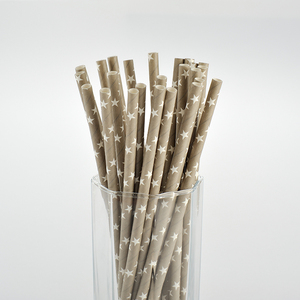 Varias ocasiones biodegradable de pajitas de papel envuelto individualmente de la burbuja de té de pajitas de papel - Product Image 4