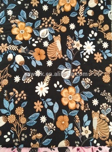 Gatos Design Alta Qualidade 100% Poliéster Dobby Tecido Duplo Face 280gsm para Vestidos das Meninas e Têxteis Árabes - Product Image 5
