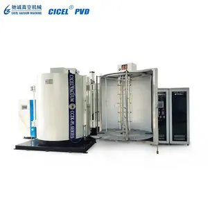 CICEL אספקת פלסטיק אוטומטי חלקי סיליקון שמן סרט PVD ציפוי ואקום מכונה