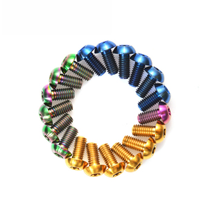 Tiêu Chuẩn ISO 7380 Hex Socket Button Screws Headtitanium Hợp Kim DIN 912 Titanium Vít Titanium Ta2/Titanium TC4 Cường Độ Cao Giả Mạo, CNC - Product Image 4