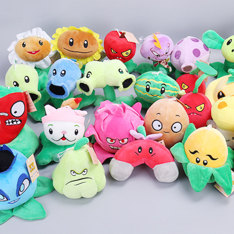 Plush Toy Peluche Lanzaguisantes De Plants Vs Zombies Game Planet