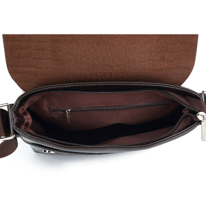 Custom Stylish PU <strong>Leather</strong> Office Laptop <strong>Side</strong> <strong>Bag</strong> <strong>for</strong> <strong>Men</strong> Fashionable Design - Product Image 5