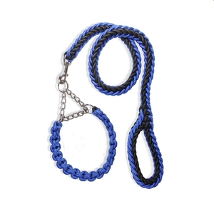 Tali Anjing <span class=keywords><strong>Paracord</strong></span> Kepang Set Tali Anjing dan Tali Anjing Timbal <span class=keywords><strong>Slip</strong></span> dan Kerah - Product Image 5