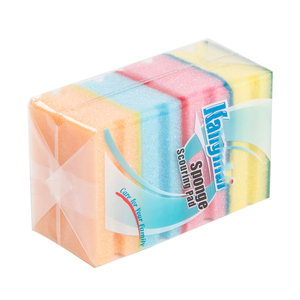 Double usage plats colorés ustensiles <span class=keywords><strong>non</strong></span> abrasif cuisine nettoyage éponge à récurer - Product Image 2
