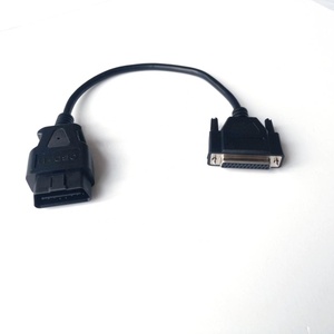 De <span class=keywords><strong>DB25</strong></span> J1962 D-Sub de 25 VAG OBD2 16 Pin macho adaptador de diagnóstico del coche <span class=keywords><strong>Cable</strong></span> de alambre de la Asamblea - Product Image 2