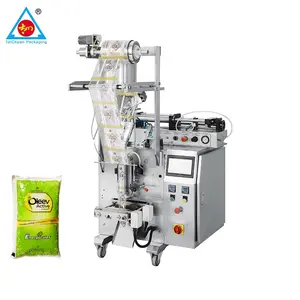 Vertical liquid sauce packing machine automatic olive cooking oil packaging machine