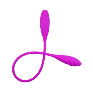 7 velocidad vibración doble lados lesbiana coqueteando USB recargable vibrador bala - Product Image 1