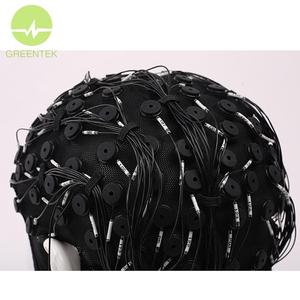 Greentek Sinter Ag-AgCl Headset Rekaman Elektroda, untuk Pelatihan Kontril, Penelitian Ilmu Pengetahuan Saraf - Product Image 4