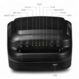 Amplificateur de guitare avec 6.5 pouces Hi Fi double magnétique de grande taille trompette voix amplificateur haut-parleur - Product Image 3