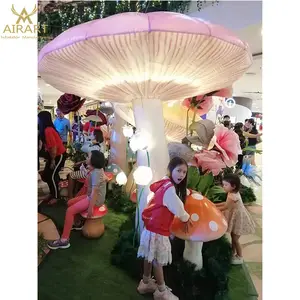 alice in the wonderland theme party inflatable mushroom balloon