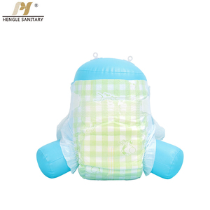 Bébés âge imprimé groupe de caractéristiques bébé dorloter couches avec prévention des fuites 3D Surface sèche Absorption Fluff Pulp Material - Product Image 3