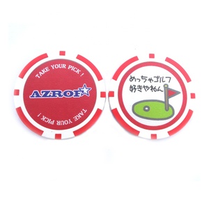 Promotion Jetons personnalisés 11.5G Jetons de <span class=keywords><strong>roulette</strong></span> en plastique ABS Jetons de poker bon marché Donner des jetons avec insert à noyau métallique - Product Image 2