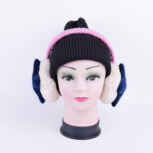 Venta caliente <span class=keywords><strong>diadema</strong></span> oreja caliente forma de estrella de peluche orejera - Product Image 1