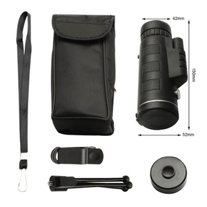 Camping Caminhadas Pesca Waterproof 40x60 Alta Definição <span class=keywords><strong>bak4</strong></span> Prism Telescope Mobile Phone Monocular - Product Image 5