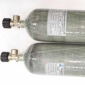 स्कूबा डाइविंग 6.8L 300bar कार्बन लिपटे श्वास हवा डाइविंग सिलेंडर, ग्लास फाइबर टैंक - Product Image 3
