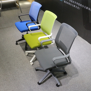 Silla giratoria <span class=keywords><strong>con</strong></span> brazos <span class=keywords><strong>de</strong></span> <span class=keywords><strong>escritorio</strong></span>, ordenador pequeño y turquesa - Product Image 2