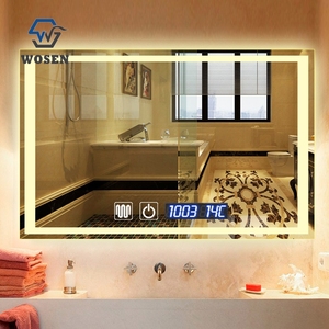 Miroir antibuée chauffant à led pour salle de bains, rétro-éclairé, Anti-brouillard - Product Image 3
