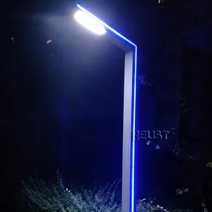옥외 정원 공원 지역 점화 LED 폴란드 손전등 램프 포스트 최고 전등 설비