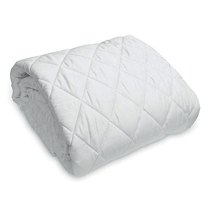 100% Polyester <strong>Quilted</strong> White Mattress <strong>Protector</strong> for Hotel - Product Image 5
