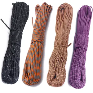 100ft 7 Strands Manufacturer Emergency Outdoor Survival Hiking Paracord Rope