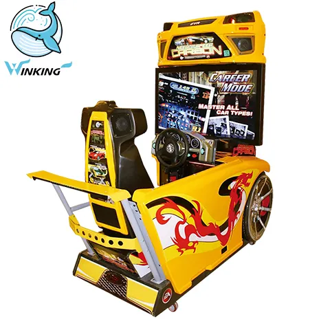 Jogo interno winking, jogo para corrida de carro, simulador de arcade, máquina de jogos