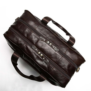 Venta al por mayor Moq bajo de gran capacidad impermeable <span class=keywords><strong>trabajo</strong></span> Extra viaje <span class=keywords><strong>bolsa</strong></span> de lona de cuero maletín 8911 - Product Image 4
