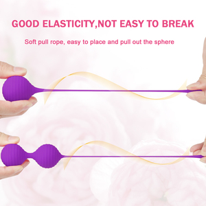 Bolas de <span class=keywords><strong>Kegel</strong></span> de Alta Calidad para Ejercicios, Bolas de Amor Inteligentes para Mujer, Juguete Sexual de Silicona Suave - Product Image 3