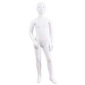 Toàn Thân Little Kid Matte Sợi Thủy Tinh Thực Tế Trẻ Em Mannequin Hình Thức Cơ Thể Boy Manikin Để Bán