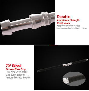 HONOREAL 메기 고양이 물고기 탄소 섬유 낚싯대 1pc 7ft 6 10oz 2.3m 메기 막대 - Product Image 6