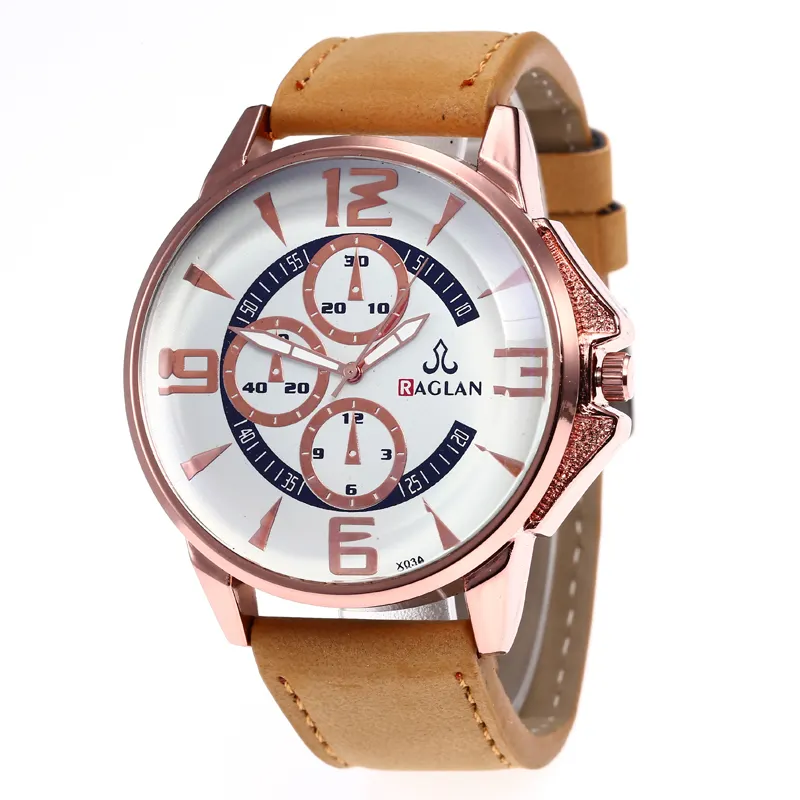 WJ-7950 Ändern Farbe Coole Uhren für Männer Weiche Leder Uhr Roll Armbanduhren 2021 Neue Design Mode Quarz Uhren