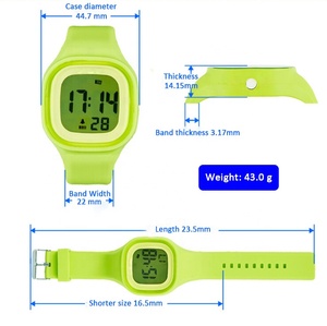 Movt — <span class=keywords><strong>montre</strong></span> numérique chinoise en Silicone Odm pour enfants, carré, analogique, Design, <span class=keywords><strong>Bracelet</strong></span> en <span class=keywords><strong>plastique</strong></span>, 9mm, boucle à crochet, 2020 - Product Image 6