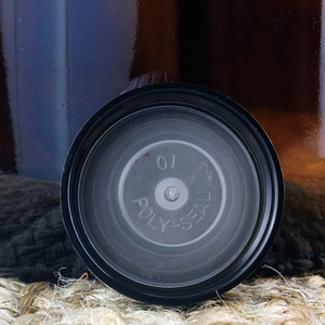 Vidrio ámbar Growler jarras 64-OunceHalf galón (2-Pack) w fenólico negro tapas, ideal para Kombucha, <span class=keywords><strong>home</strong></span> Brew, agua destilada - Product Image 6