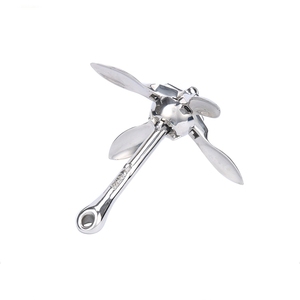 <span class=keywords><strong>Ancre</strong></span> de <span class=keywords><strong>bateau</strong></span> pliante en acier inoxydable polie miroir prix de gros bon marché - Product Image 2