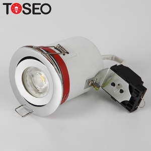 <span class=keywords><strong>Luminaire</strong></span> réglable encastré downlight titulaire cut out 75mm 7.5mm feu preuve led cob lampes titulaire - Product Image 1