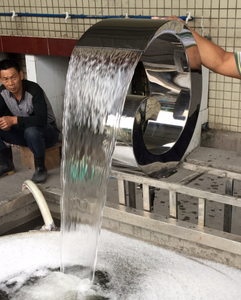 Nuevo diseño barato <span class=keywords><strong>interior</strong></span> o al aire libre <span class=keywords><strong>mini</strong></span> <span class=keywords><strong>piscina</strong></span> lámina de agua cascada para spa <span class=keywords><strong>piscina</strong></span> - Product Image 5