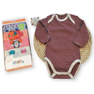 Nuovo Arrivato Traspirante Morbido <span class=keywords><strong>Mussola</strong></span> <span class=keywords><strong>di</strong></span> <span class=keywords><strong>Cotone</strong></span> Tutina Del Bambino Pagliaccetto Lungo Del Manicotto <span class=keywords><strong>Vestiti</strong></span> - Product Image 4