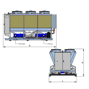 <span class=keywords><strong>Carrier</strong></span> <span class=keywords><strong>30RB</strong></span> RQ enfriador de agua, compresor de desplazamiento refrigerado por aire - Product Image 3
