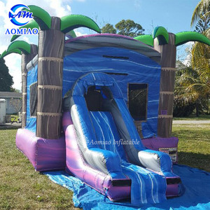 บ้านตีกลับพอง Combo สวนน้ำกระโดดปราสาทเด้งกับสระว่ายน้ำ - Product Image 2