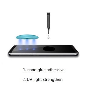แสงยูวีนาโนของเหลวกระจกนิรภัยป้องกันหน้าจอสำหรับ Samsung สำหรับ <span class=keywords><strong>Galaxy</strong></span> S8 S9 S10 <span class=keywords><strong>Lite</strong></span> Plus Note 10 9 8 Note10 Note9 Note8 - Product Image 2