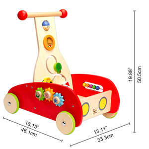 Hape marque Nouveau modèle poussant le walker drôle <span class=keywords><strong>trotteur</strong></span> en <span class=keywords><strong>bois</strong></span> - Product Image 6