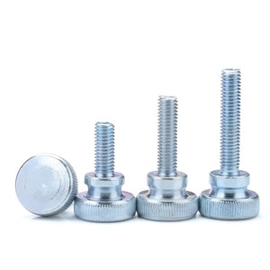 M4 thép carbon tay Báo Chí có khía vít tốt chủ đề chiều cao điều chỉnh inch Hệ thống đo lường thép không gỉ - Product Image 4